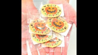 ハロウィンを盛り上げるお菓子！イラストプリントせんべい！