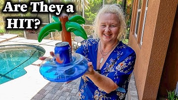 🏖️ 12 Pack Inflatable Drink Holders – Perfect for Pool Parties! 🍹🎈