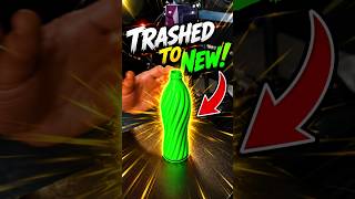 He Turned Trash Into a 3D Printed Bottle😱😍 #shorts #voiceover