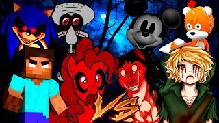 creepypasta vs creepypasta | Zarnet Rap ft Varios Artistas