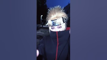 Team 7 in Akatsuki ☠️ [Cosplay] || #naruto #sasuke #sakura #kakashi #cosplay #edit #shortvideo