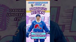 🚨 ⚜️NORDIQUE JERSEYS ARE BACK ⚜️ 🚨 #nhl #hockeyjersey #nhlshorts #hockeyshorts #coloradoavalanche