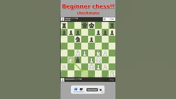 Beginner chess!! chess match highlight / 27 Oct 2023       #short  #chess  #chessgame  #chesscom