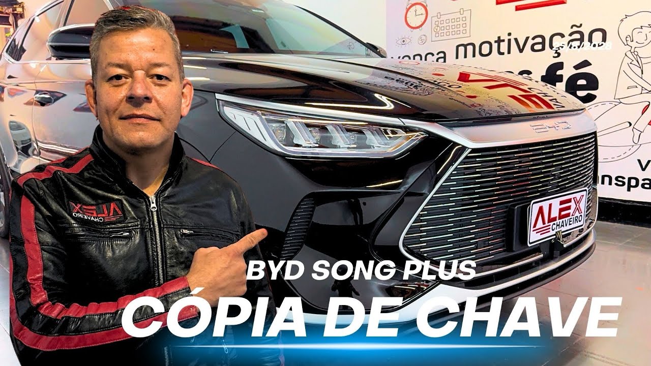 CHAVE BYD SONG PLUS - Cópia de chave com Qualidade e Preço Justo - #bydsongplus #carros #autel