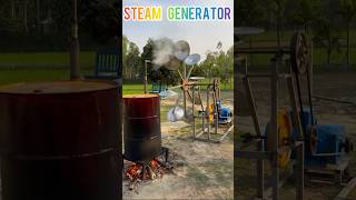 Make Steam Generator at home #shortsfeed #freeenergy #viral