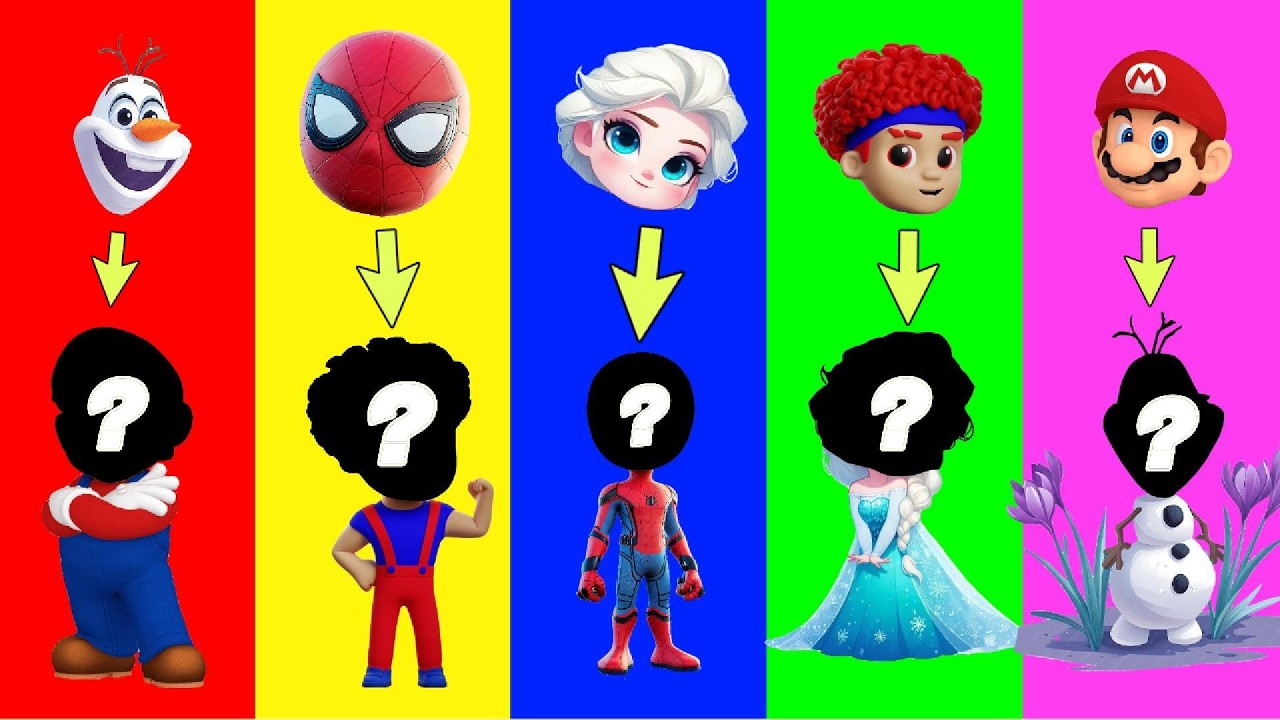 Wrong eyes challenge DAME TU COSITA Funny Puzzle Wrong Heads