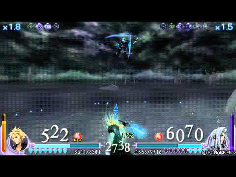 DISSIDIA FINAL FANTASY クラウドＶＳセフィロス