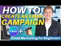 How to create a free email campaign in canva  email marketing for beginners