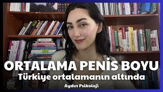 Ortalama penis boyu: Türkiye dünya ortalamasının altında !