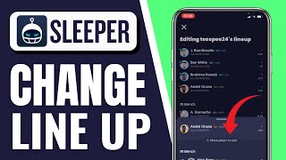 How to Change Lineup on Sleeper App (Step-by-Step) screenshot 5