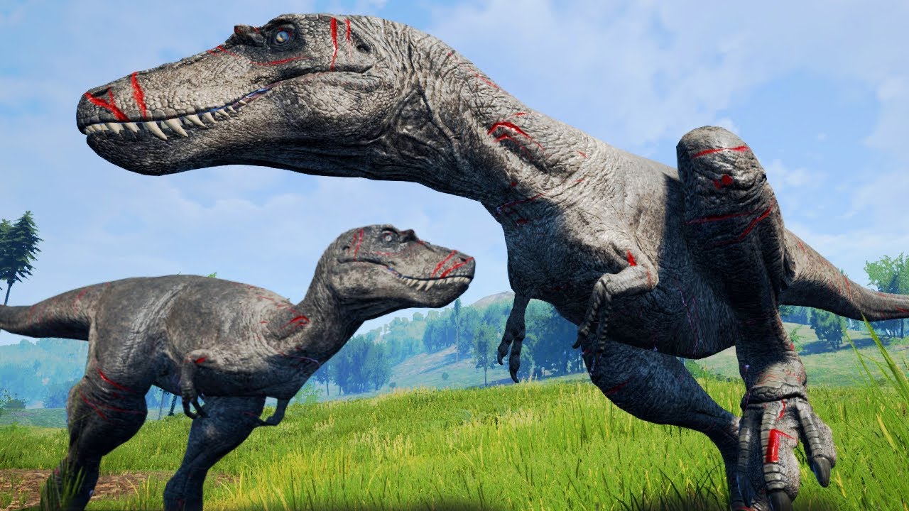 Dupla de Tiranossauros Rex + Perigosos + Mortais | The Isle 🦖🦖 ⁨@MugangoGamer⁩