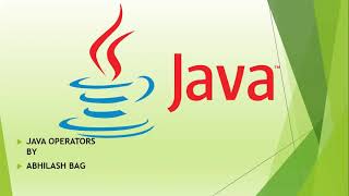OPERATORS IN JAVA | CHSE 12 IT |
