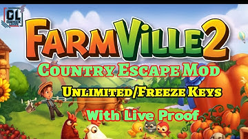 FARMVILLE_2_COUNTRY_ESCAPE VER_15.9.5948 WITH UNLIMITED Keys With Live ! Proof !