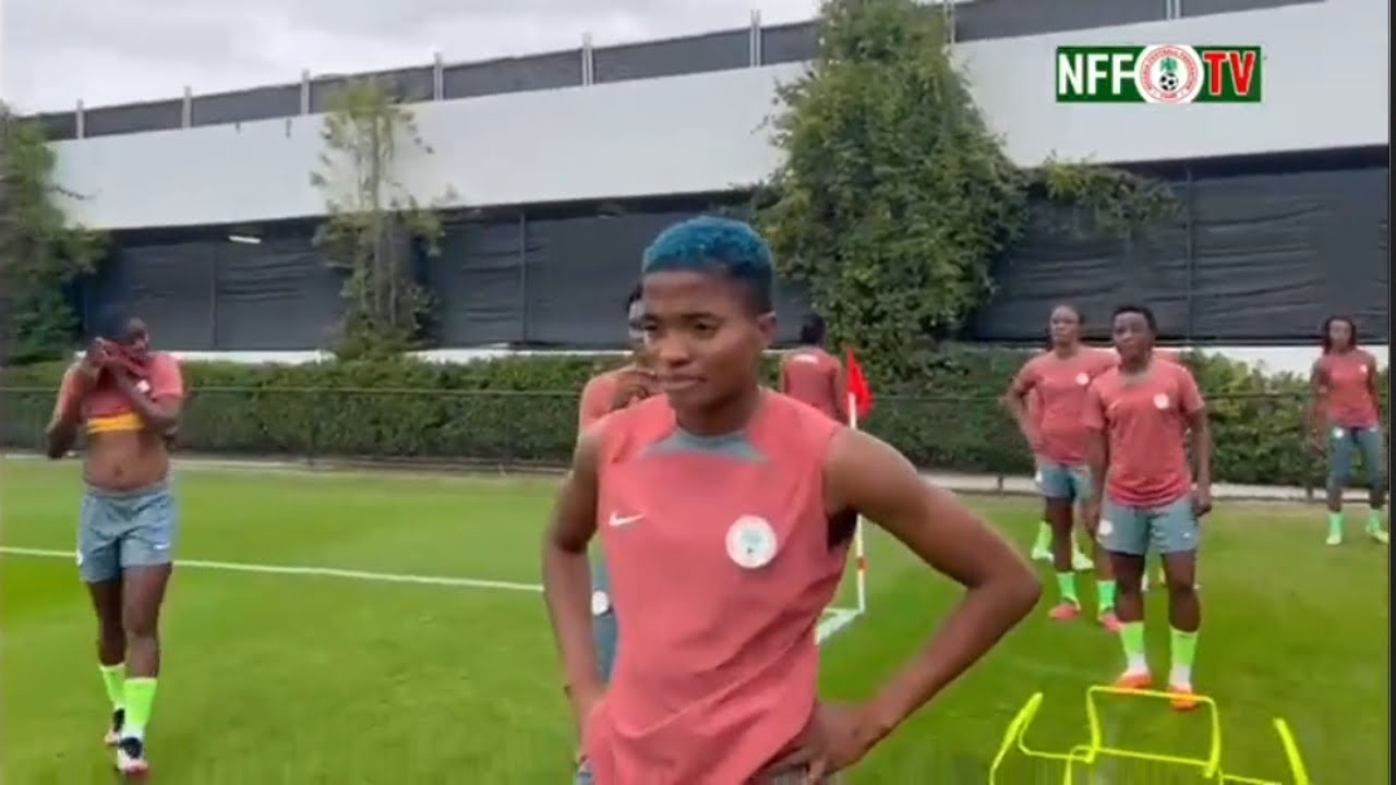 Super Falcons training today (FIFA Women’s World Cup 2023)