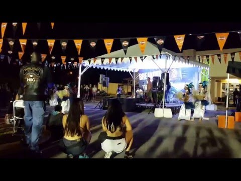 2016 Guam Harley Davidson 16th anniversary party. Chamorro cultural show. Part 1 關島哈雷16週年晚會