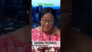 APC WOMEN LEADER EXPOSED BOLA AHMED TINUBU ON ARISE TV.
