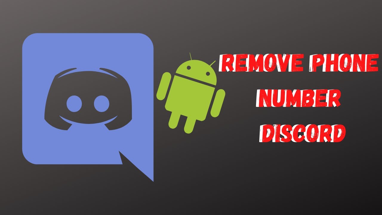 How to Remove a Phone Number from Discord - Android (2021) - YouTube