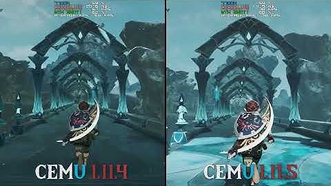 Cemu 1.11.4 VS 1.11.5 | Huge FPS Difference | Zelda BOTW