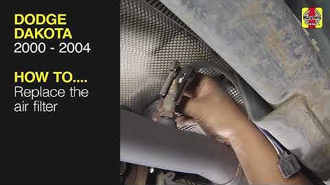 Dodge Dakota (2000 - 2004) - Replace the oxygen sensor