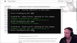 Threejs TypeScript : Install Boilerplate