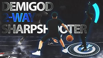 *NEW* BEST 2-WAY SHARPSHOOTER ON NBA 2K20!! BEST STAGE LOCKDOWN BUILD!!
