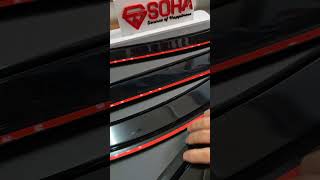 Talang Air / Side Visor BYD Atto 1 Model Timbul Lengkung – Cegah Air Hujan Masuk & Tampilan Sporty