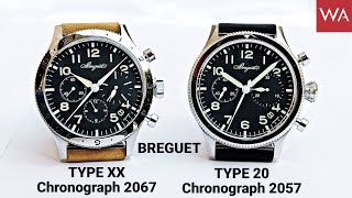 BREGUET Type 20 Chronographe 2057 &amp; BREGUET Type XX Chronographe 2067. The saga continues!