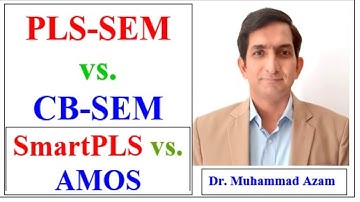 Difference between Covariance-Based SEM and Partial Least Squares SEM | AMOS vs SmartPLS | PLS SEM