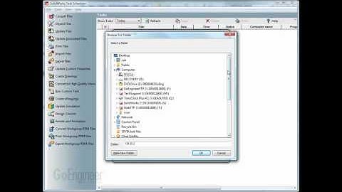SOLIDWORKS - Create Drawings using the Task Scheduler