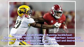 Josh Jacobs, Alabama RB: NFL Draft 2019 profile