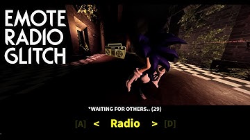 Emote Music Glitch - Outcome Memories