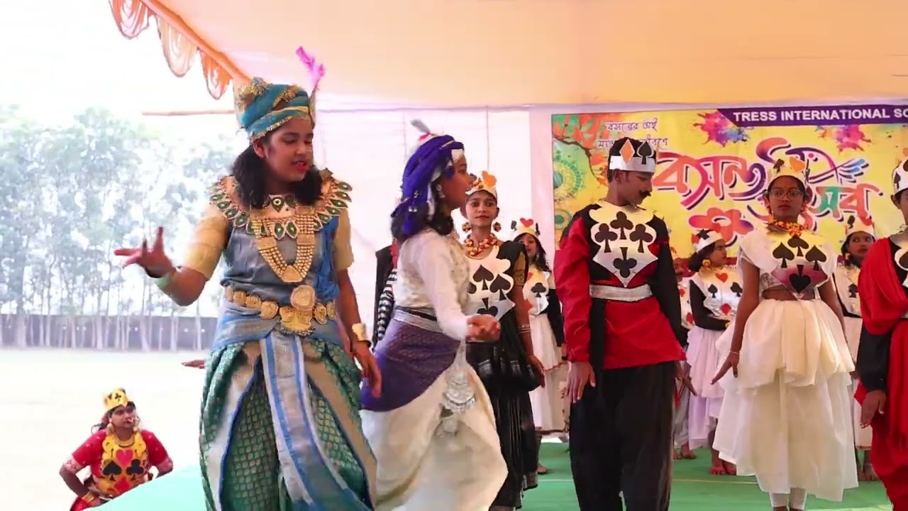 তাসের দেশ, রবীন্দ্রনাথ ঠাকুর, অংশগ্রহণ-ট্রেস ইন্টারন্যাশনাল স্কুল