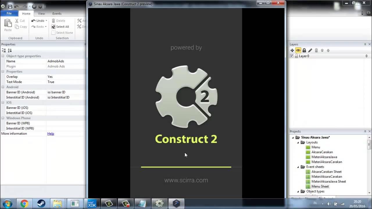 Construct плагин. Construct плагин