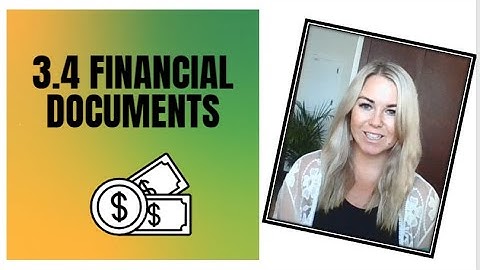 3 4 Pearson Edexcel IGCSE Financial documents