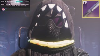 Solo Flawless Root of Nightmares on Hunter (Quickfang sword )