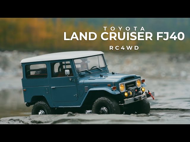 ホビーラジコン RC4WD GERENDEII TOYOTA FJ40 1/10 1/10 Scale Rc Land Cruiser FJ40 - Gelande II Driving Off Road 4x4