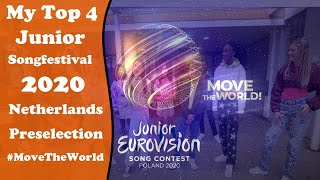 Junior Eurovision 2020 - Top 4 [Netherlands - Junior Songfestival]