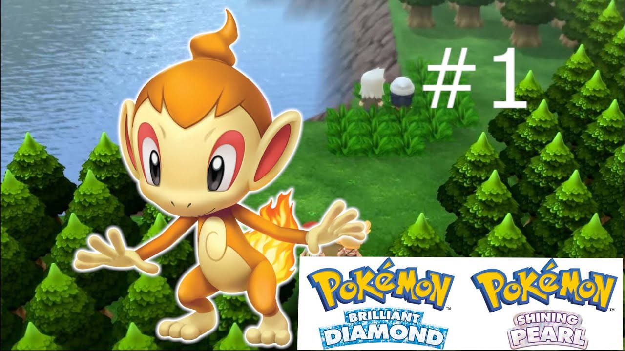 I Choose You Chimchar (1) (pokemon brilliant Diamond & Shining Pearl) YouTube