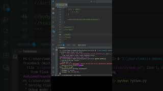 Advanced Python Design 🔥 | Python UI Project | Coding Short | Next Level Python 🚀