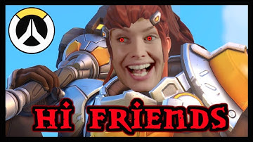 30 Minutes of "RUINING OVERWATCH" with Brigitte 😀