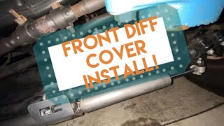 BD DIESEL FRONT DIFF COVER INSTALL ON 6.7 Cummins **Announcing Giveaway**