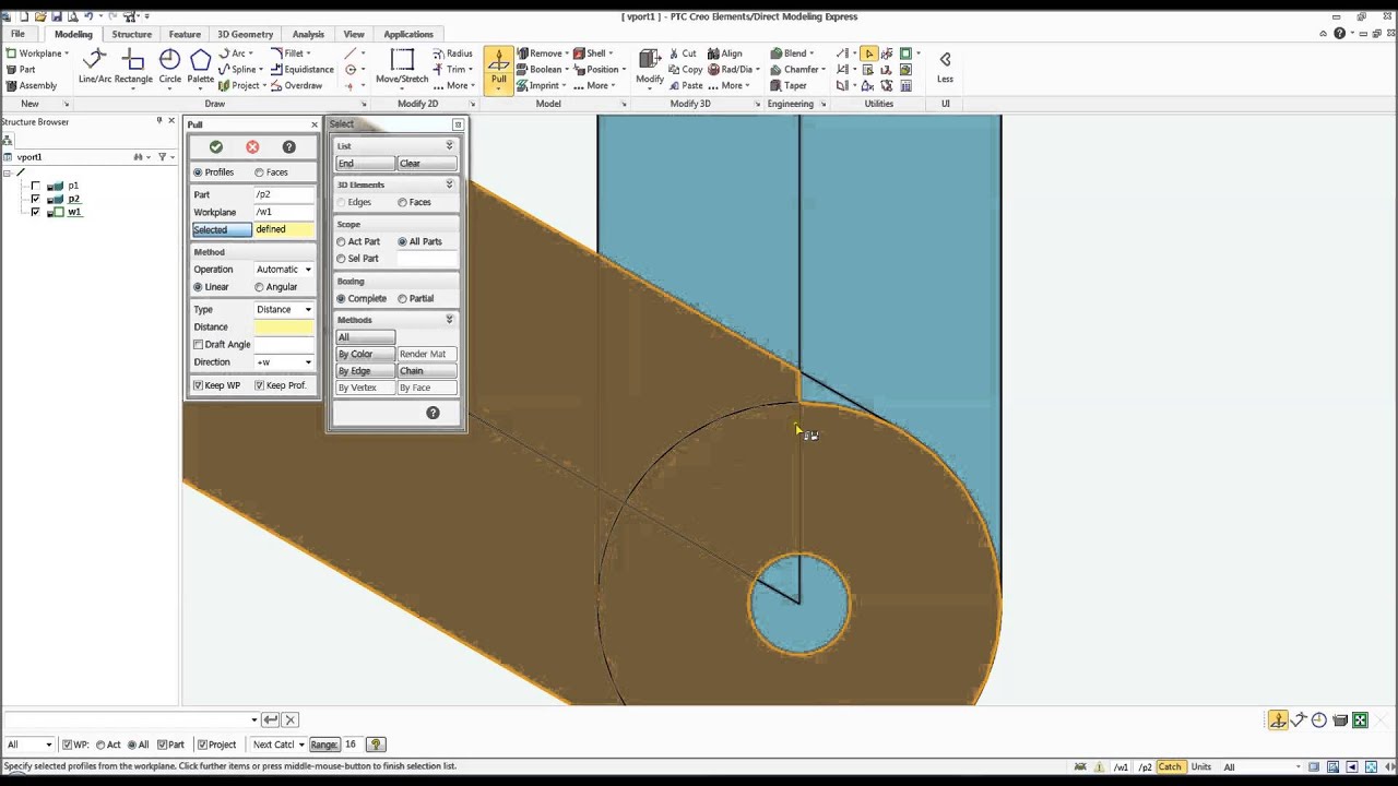 ptc creo direct modeling express