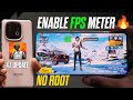 (NO ROOT) FPS METER kaise Enable Kare | How to Enable FPS METER in BGMI