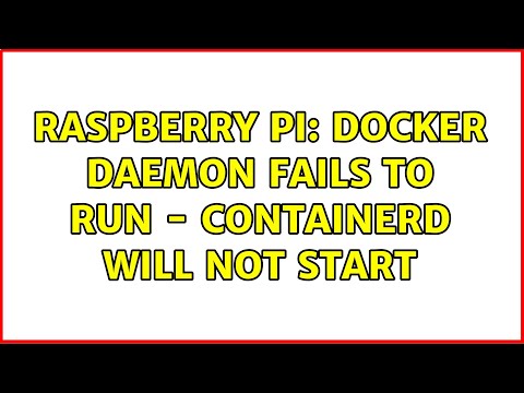 Raspberry Pi: Docker