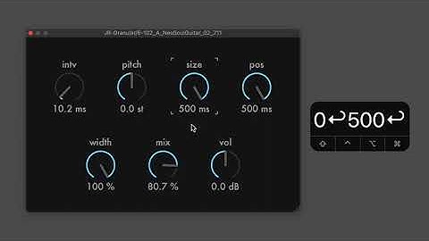 JR-Granular - JUCE & RNBO C++ Export