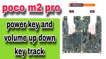 poco m2 pro power key and volume up down key all track// jumper solution