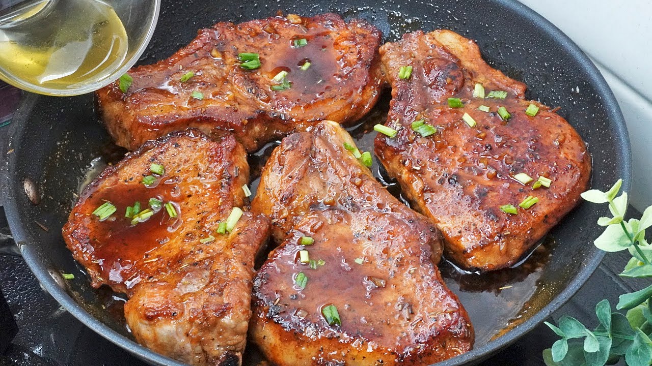 Свиные отбивные такие вкусные, что готовлю их почти каждый день