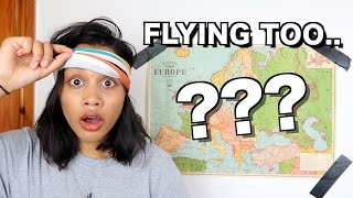 throwing a dart at a map and flying wherever it lands *24 hours* | clickfortaz