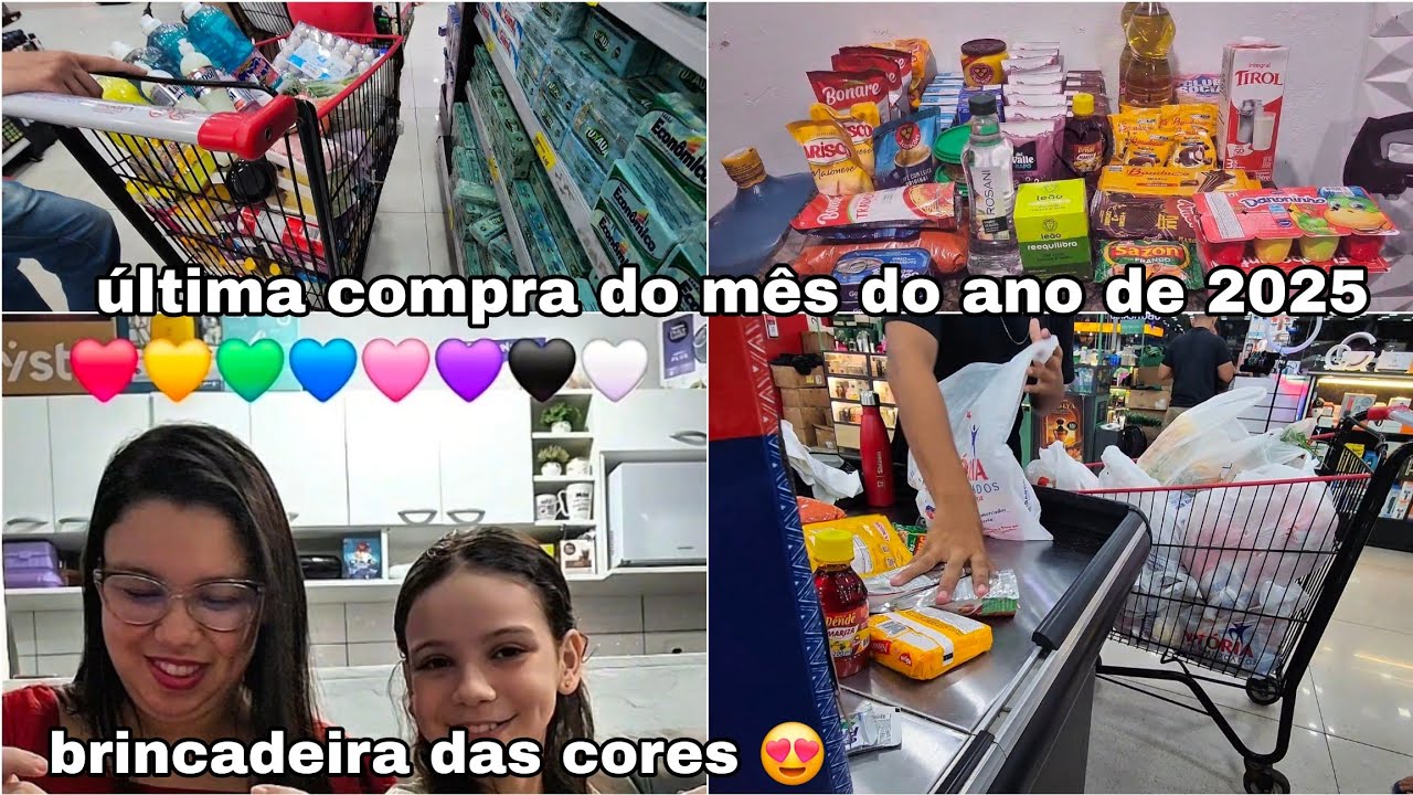 Última compra do mês de 2025 + trend das cores com a Jheniffer 💜
