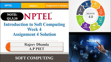 NPTEL || Introduction to Soft Computing || Assignment-4 Solution || Jan -April 2023